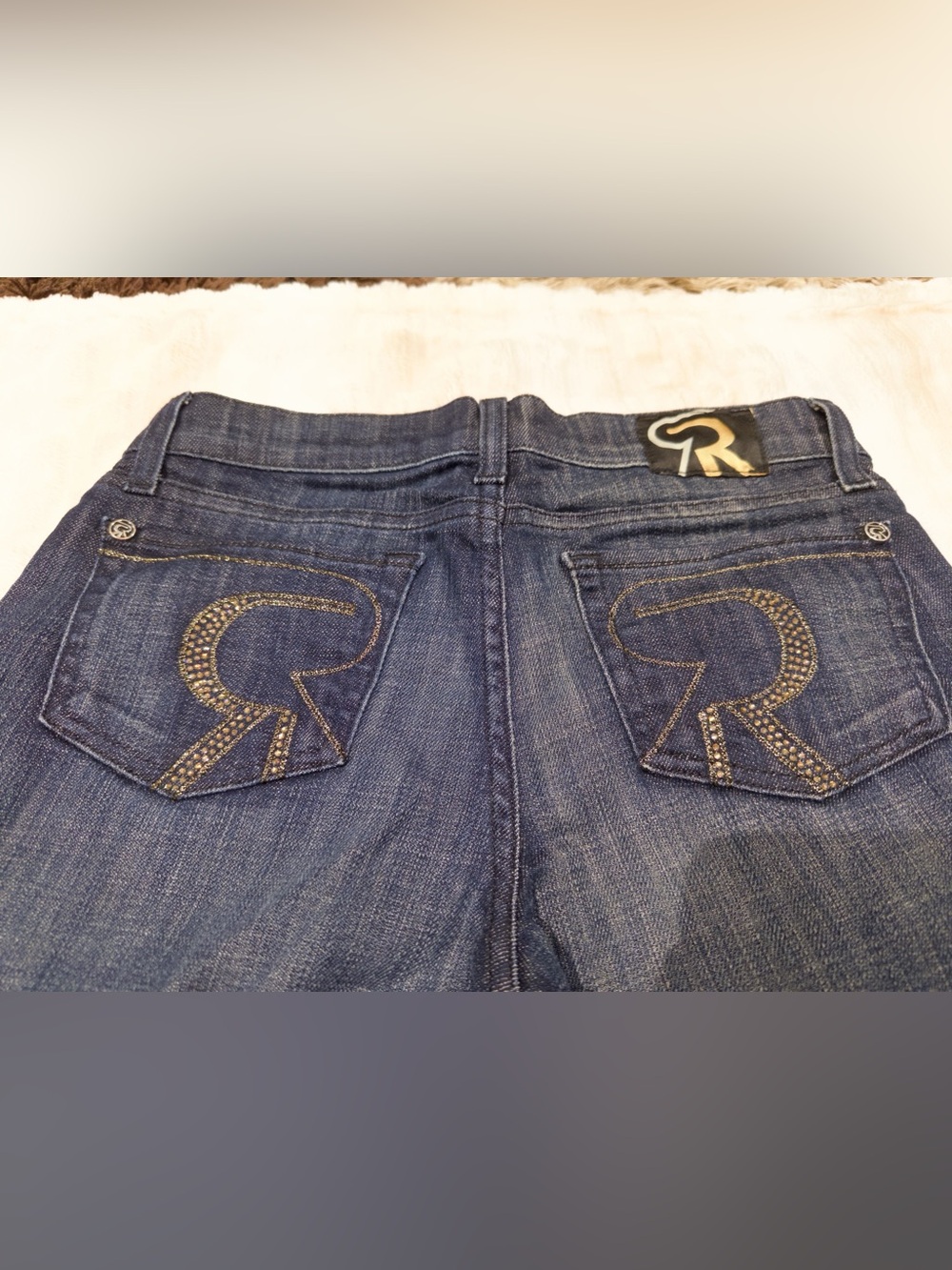Rock and Republic Accent Dark Blue Women's Jeans